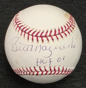 BILL MAZEROSKI Signed HOF 2001 Official Baseball-PITTSBURGH PIRATES-JSA - Picture 1 of 9