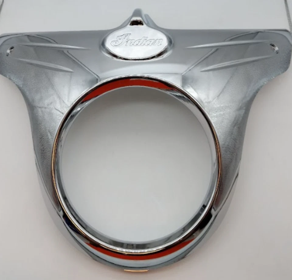 Bisel de faros Indain Roadmaster 2015-2017, cromo 5439889-156 Foto 1 de 4