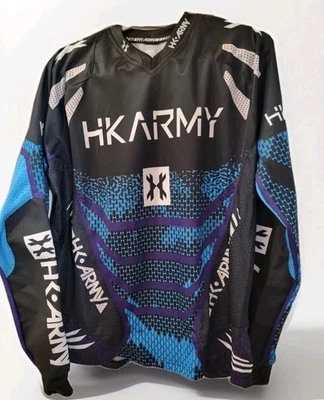Camiseta de paintball hk Army para hombre GRANDE, NEGRA, AZUL, PÚRPURA, BLANCA  Foto 1 de 4