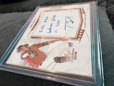 2019 Leaf Trinity - Autograph Inscriptions Tarik Skubal #A-TS1 (AU, RC) - Image 1 of 4