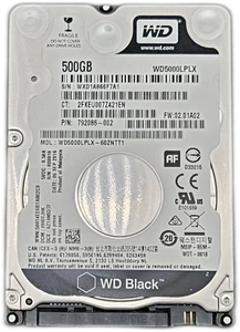 WD Black WD5000LPLX 500GB 2.5" SATA III HDD - Picture 1 of 6