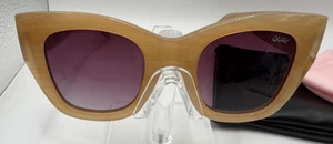 Quay Polarized Sunglasses with Original case - After Hours Bevel 125 - Picture 1 of 8