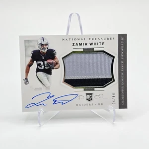  2022 National Treasures Zamir White Crossover RPA Rookie On Card Autograph /49  - Bild 1 von 2