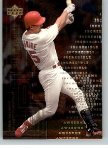 2000 UPPER DECK HITTER'S CLUB EPIC PERFORMANCE BASEBALL ASSORTED SINGLES U-PICK