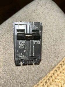 GE THQB2120 15A 120/240V Molded Case Circuit Breaker - Black - Picture 1 of 1