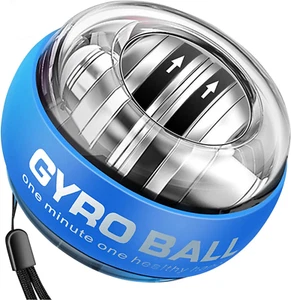 Gyro Ball of Wrist Trainer, Auto-Start Torqueball with LED Lights for Fitness... - Picture 1 of 14