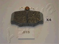 51-00-015 ASHIKA BRAKE PAD SET, DISC BRAKE REAR AXLE FOR NISSAN