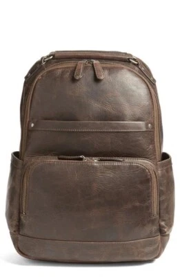 Mochila de cuero pizarra FRYE Logan nueva sin etiquetas Foto 1 de 4