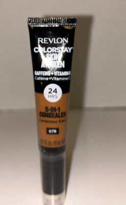 Corrector 5 en 1 Revlon ColorStay Skin Awaken con cafeína #076 sellado caramelo Foto 1 de 3