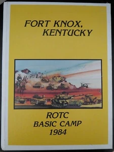 ROTC Basic Camp 1984 Fort Knox KENTUCKY Basic Training Yearbook US ARMY Military - Picture 1 of 10