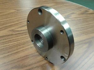 1-1/2"-8 thread adapter Plate for 6" self centering  LATHE CHUCKS  #ADP-06-1128 - Picture 1 of 4