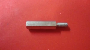 8285 HH Smith AUSSEN-INNEN Abstandshalter 8/32 Gewinde 7/8 Zoll LANG MESSING (10 STCK.) - Bild 1 von 4