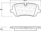 StopTech for Street Brake Pads - Rear 308.16920