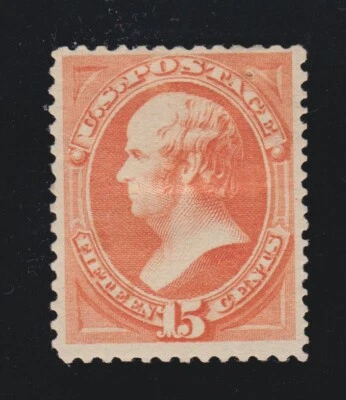 US 189 15c Webster Mint F-VF OG H SCV $180 - Image 1 of 2