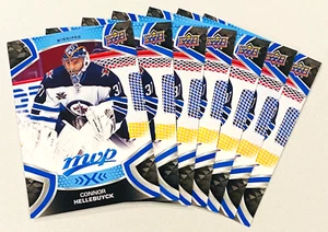 (7) Connor Hellebuyck 2021-2022 Upper Deck MVP Hockey Blue NM-MT Card Lot #155 - Picture 1 of 2