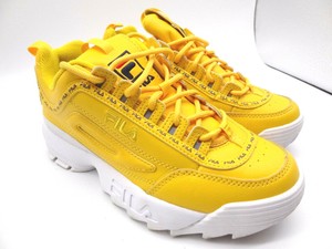 fila trainers womens yellow