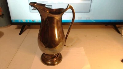 Jarra de plata con patas de colección The Sheffield Silver Co. con protector de hielo Foto 1 de 4