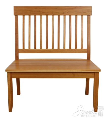 F56335EC: Country Design Solid Cherry Bench Or Settee Cover