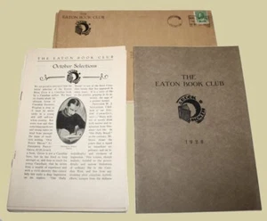 (EATON'S). A partial run of material from The Eaton Book Club. 1928. - Picture 1 of 4