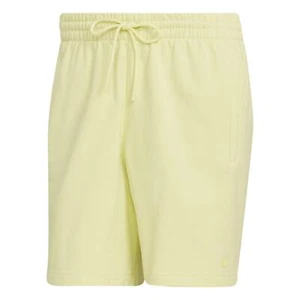 adidas ORIGINALS MEN'S CONTEMPO TREFOIL SWEAT SHORTS YELLOW SUMMER RETRO NEW XL - Picture 1 of 6