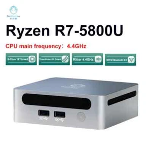 GenMachine AMD Ryzen 7 5800U Win10/11 Mini PC DDR4 WIFI6 BT5.2 Desktop Computer - Picture 1 of 21