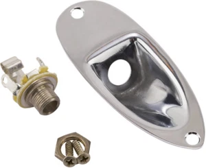 Original Fender Road getragen Stratocaster Jack Beschlag mit Hardware 099-7206-000 - Bild 1 von 1