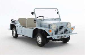 New CULT MODELS AUSTIN MINI MOKE 1965 1:18 Model Car BLUE CML109-2 KidBX - Picture 1 of 8