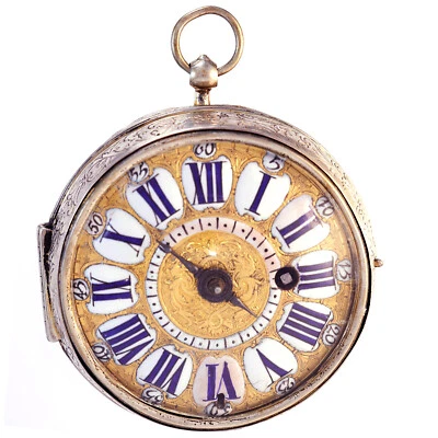 ANTIQUE SINGLE HAND TARGE OIGNON POCKET WATCH CA1690 - Image 1 of 4