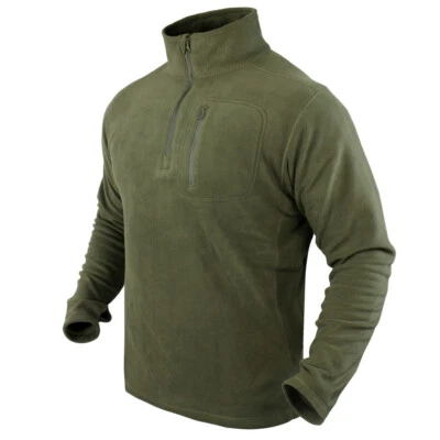 Condor 607 Tactical Pocketed Quarter Zip Fleece Pullover Fleece Jacket Sweater - Image 1 of 2
