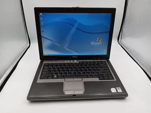 Dell Latitude D620 14" Laptop Intel Core 2 Duo 2GB RAM 80GB XP RS232 -READ -RR - Picture 1 of 8