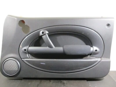 2004 Mini Cooper S — крышка панели правой пассажирской двери (черная/тканевая) (ДЕФЕКТ) - Изображение 1 из 4