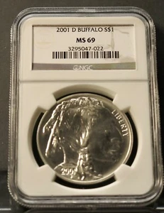 2001 D BUFFALO. MS 69. NGC - Picture 1 of 1