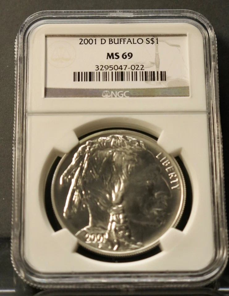 2001 D  BUFFALO. MS 69. NGC - Image 1 of 1