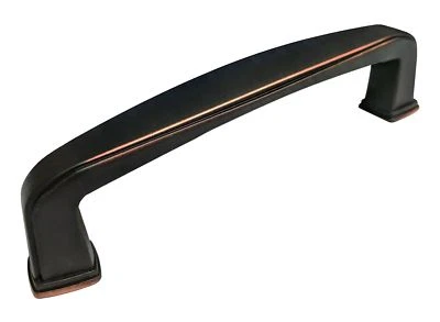  Tirador de mueble de baño de cocina de 3 3/4" de bronce frotado con aceite oscuro 8864 96 mm Foto 1 de 2