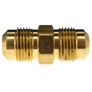 Unión de tubería de acampanada Anderson Metals 754042-08 1/2" 45°, latón sin plomo - Imagen 1 de 7