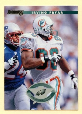1996 Donruss Irving Fryar football card #89 Miami Dolphins - Image 1 of 2