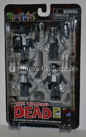 The Walking Dead Minimates SDCC 2014 Days Gone Bye By Box Set:Rick, Glenn, Shane Cover