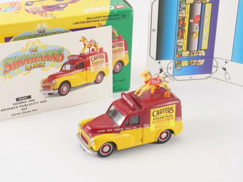 Corgi 06601 Morris 1000 Set Pubblicitario Van - Immagine 1 di 4
