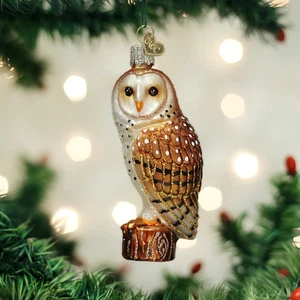 Old World Christmas - Barn Owl - 16118 - Picture 1 of 4