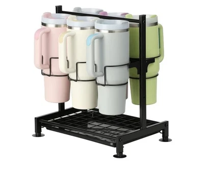 Water Bottle Organizer for Stanley 40 oz Tumbler with Handle In Black - Image 1 of 4