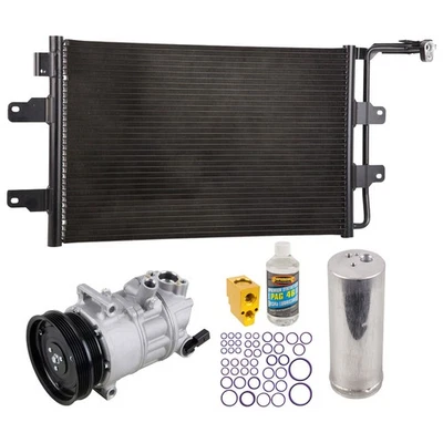 Комплект кондиционера для Volkswagen Beetle 2006-2010 с компрессором переменного тока конденсатором и сушилкой - Изображение 1 из 4