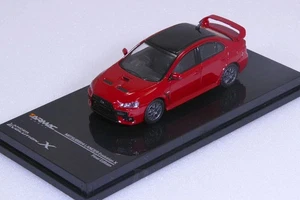 Tarmac Works 1:64 Mitsubishi Lancer Evo X Final Ed. Rally Red T64-004-RE - Picture 1 of 2
