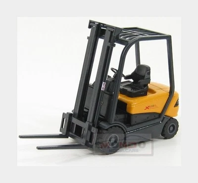 1:25 Old Cars Om X30Ac Elevatore Frontale Loaded Truck Yellow Black OLD25900 Mod - Immagine 1 di 2