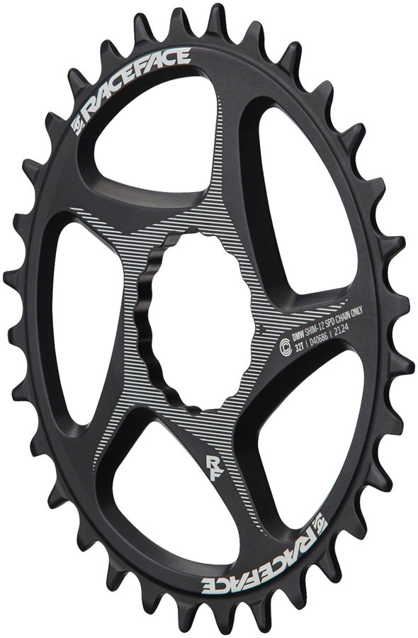 RaceFace Direct Mount Wide Chainring: 32t, DM CINCH, For Shim 12-Speed HG+ Chain - Image 1 of 1