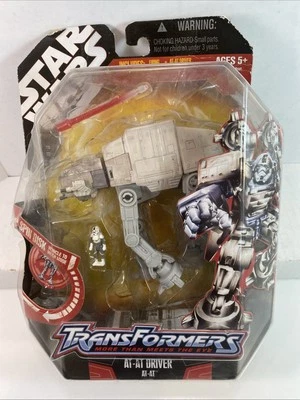 Star Wars Transformers Crossover At-At Driver 2007 Unopened Hasbro - Image 1 of 4