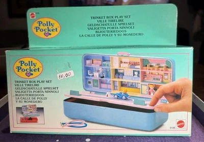Juego caja baratija Polly Pocket Vintage 1989 nuevo en caja Foto 1 de 4