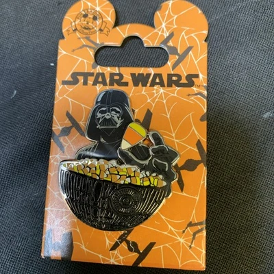 Disney Star Wars Darth Vader With Death Star Candy Bowl Halloween 2015 Pin - Image 1 of 4