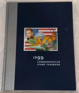 USPS Commemorative Stamp Hardcover Yearbook 1999 - Picture 1 of 3