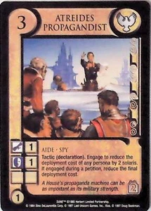 Dune CCG Atreides Propagandist - Eye of the Storm - Imagen 1 de 2