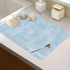 Kitchen Drain Mat Water-absorbent Eco-friendly Non-slip Dish Drying for Counter